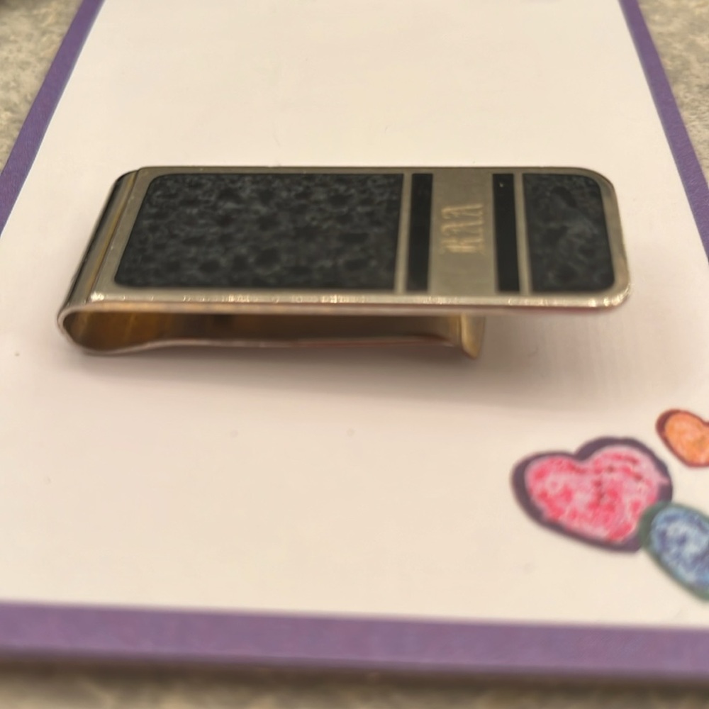 Money Clip engraved initials RAA - Picture 3 of 5